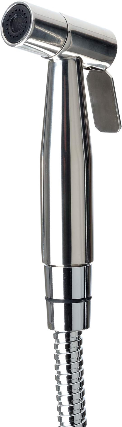 Brondell CSL-40 CleanSpa Luxury Hand Held Bidet Shattaf Sprayer, Silver