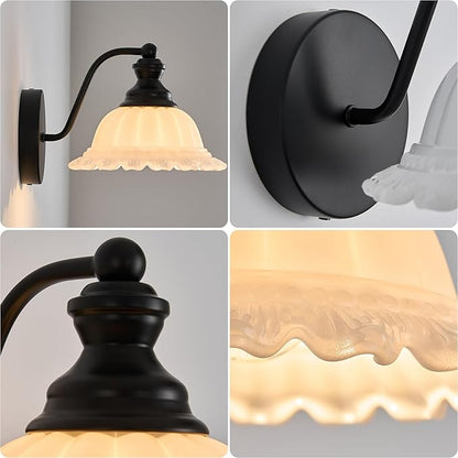Vanity Light Black Wall Sconces Modern Bathroom Sconces