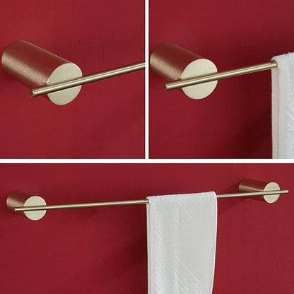 RANDOM Brushed Gold Towel Bar Rack Holder 24 inch Hand Towel Holder for Bathroom Kitchen Hardware Accessories Wall Mount 96068-2-24BG