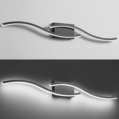 PRESDE 40 Inch Bathroom Light Fixtures Black Vanity Light Bar LED Modern Bath Wall Lighting Over Mirror Dimmable 3CCT