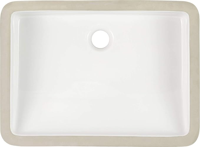Signature Hardware 453257 Boylan 20" Vitreous China Undermount Bathroom Sink