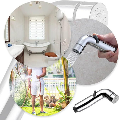 Bidet Sprayer,Portable ABS Hand Held Pressure Control Douche Sprayer Replacement Shower Sprayer Head for Personal Hygiene Shower Toilet
