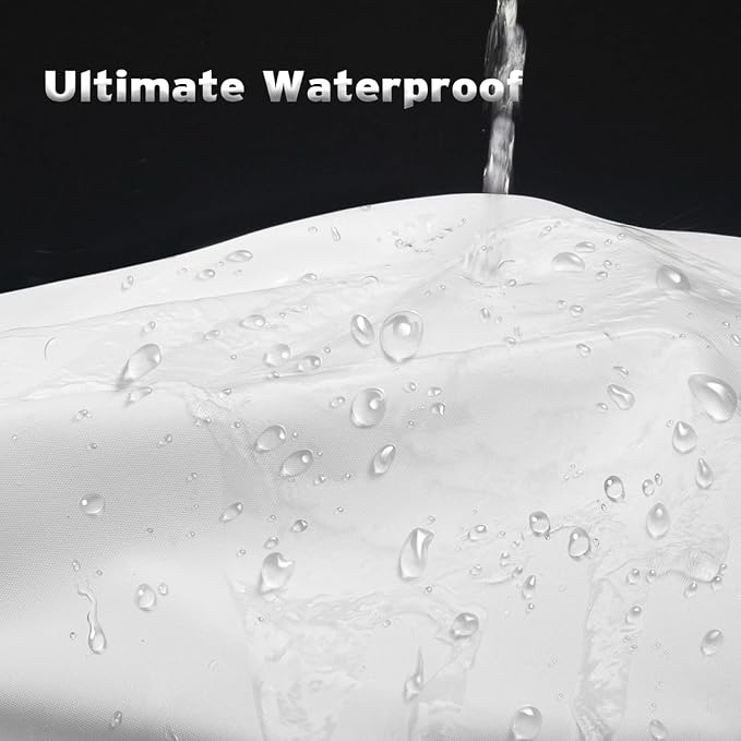 Titanker Long Stall Shower Curtain Liner Washable, 54x78 Inches, White Fabric Shower Liner with 2 Magnets, Waterproof RV Shower Curtain Liner Stall Size Soft Polyester Lightweight, White