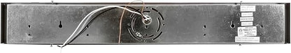 Design House Vanity Lights, 5 Linear Lights, Dimmable, Horizontal or Vertical Use, Uses (5) 60W Bulbs, for Bathroom/Makeup Vanity, Matte Black, 30.0 in. W x 2.0 in. H x 4.3 in. D, 588582-BLK