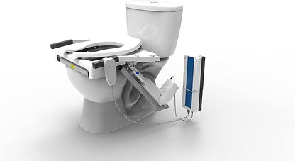 EZ-ACCESS TILT Toilet Incline Lift, Battery Powered (Battery Included), Elongated Seat