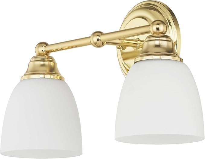 Livex Lighting 13662-05 Somerville 2-Light Bath Light, Chrome