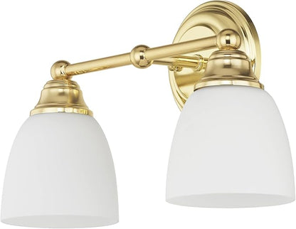 Livex Lighting 13662-05 Somerville 2-Light Bath Light, Chrome