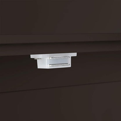 RiverRidge Ashland Bathroom Cabinet Espresso Single Door Compact Wall Mount Storage Medicine Cabinet for Bathroom