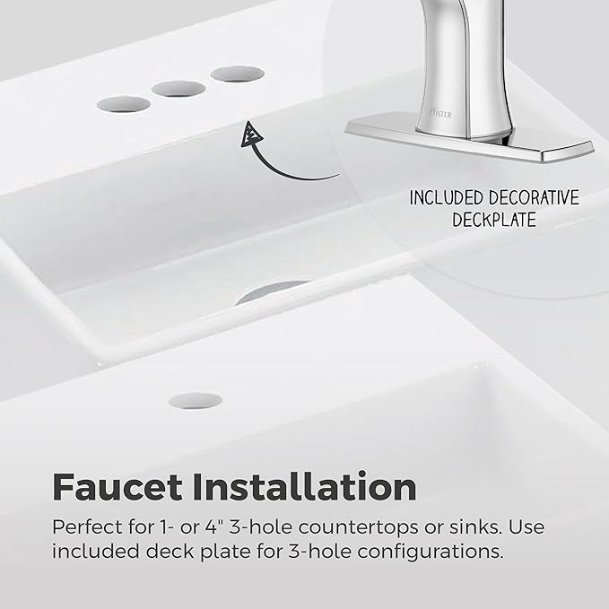 Pfister Vaneri Single Control Lavatory Faucet in Polished Chrome