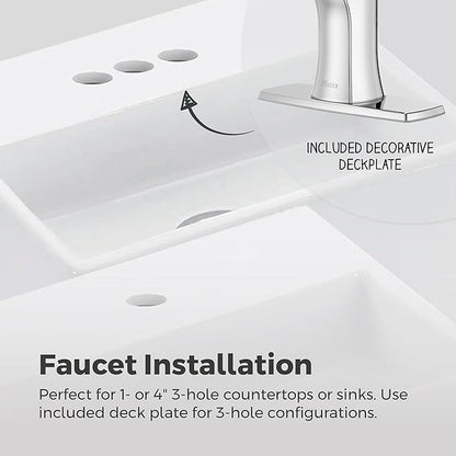 Pfister Vaneri Single Control Lavatory Faucet in Polished Chrome