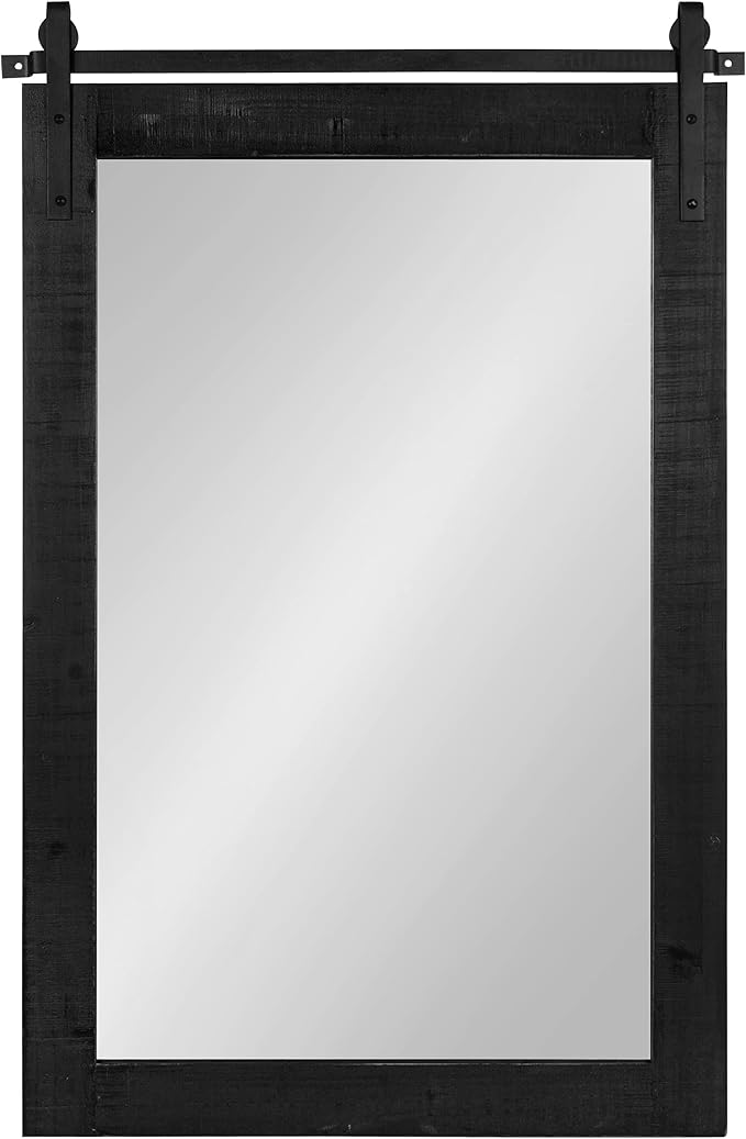 Kate and Laurel Cates Farmhouse Wall Mirror