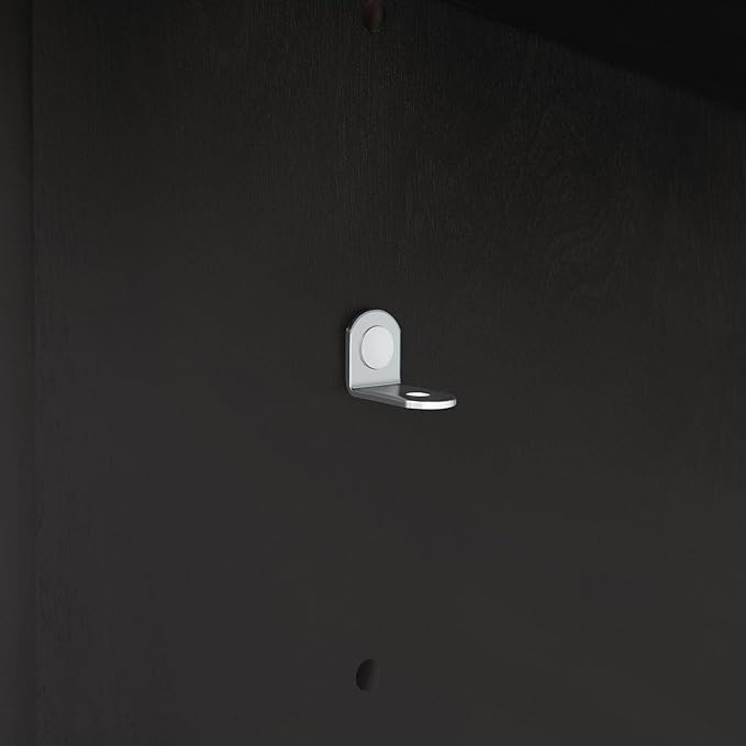 OVE Decors Bailey 60 in. Double Sink Freestanding Matte Black Wood Bathroom Vanity with White Quartz Top, Matching Backsplash and Power Bar