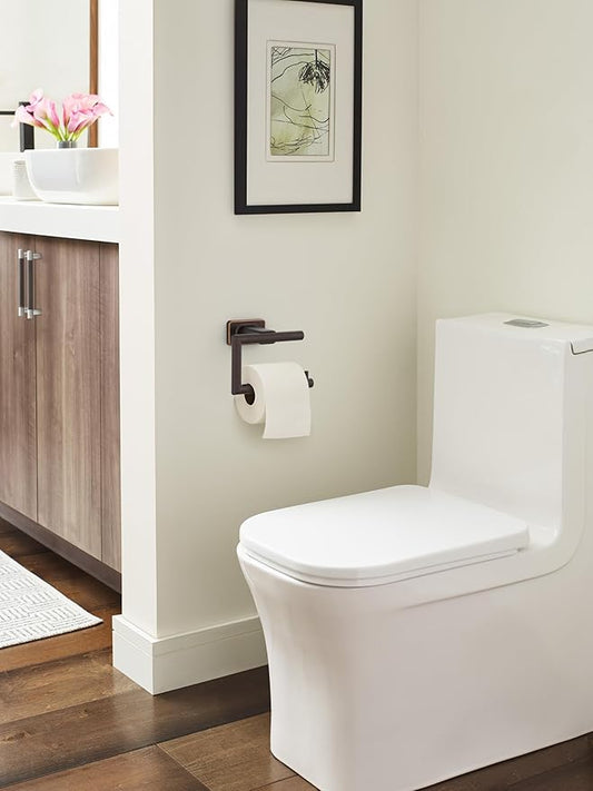 Amerock Bronx Oil-Rubbed Bronze Single Post Tissue Holder, BH26617ORB