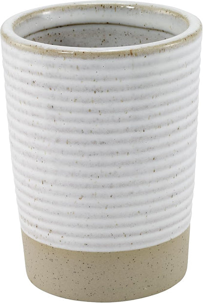 Avanti Linens - Tumbler, Guest Bathroom Essentials, Modern Home Decor (Drift Collection)