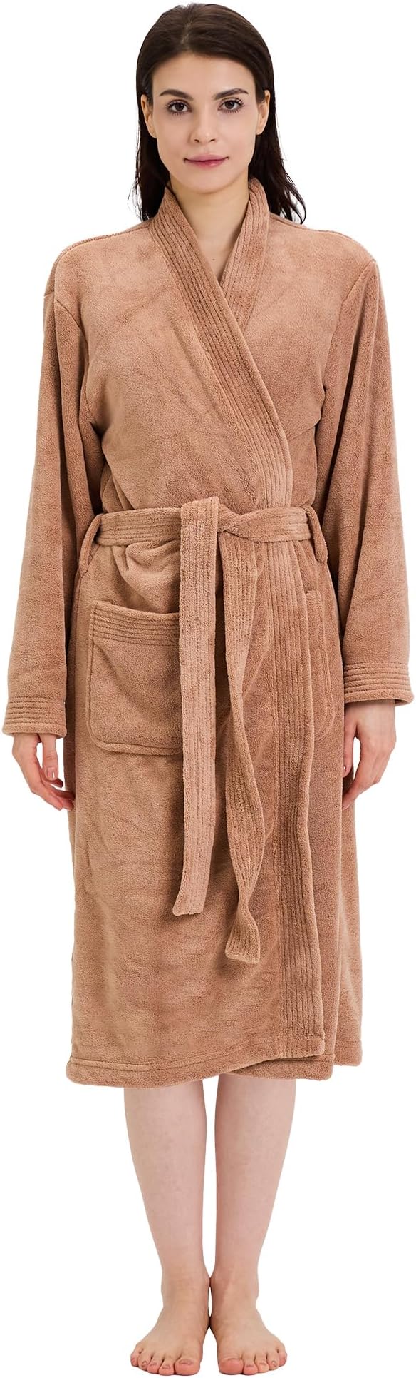 PJGGZ Towel Robe for Women – Soft Absorbent Kimono Bathrobe, Quick-Dry Spa Shower & Hotel Use