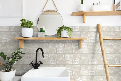 MSI Urbano Crema 4 in. x 12 in. Glossy Bullnose Ceramic Subway Wall Tile for Bathroom, Kitchen Backsplash, Accent, and Shower Walls