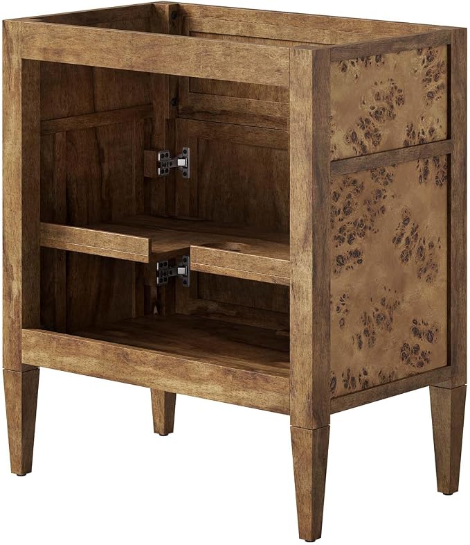 Modway EEI-6138-BRN Elysian 30" Bathroom Vanity Cabinet (Sink Basin Not Included), Brown
