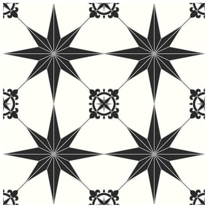 MORCART 20PCS 7.87" x 7.87" Peel and Stick Floor Tile, Black Stellar | Self-Adhesive DIY Vinyl Flooring, Removable and Waterproof Tile Sticker for Bathroom, Kitchen, Wall, Bedroom, Stairs