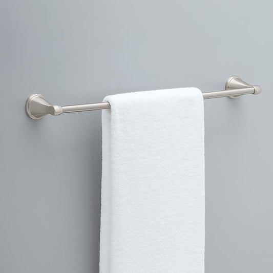 Delta Faucet Becker (1-Pack) 24" Bathroom Towel Rack/Bar, SpotShield Brushed Nickel, Wall Mounted BCK24-DN