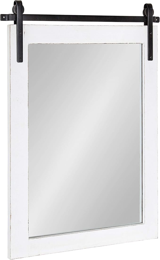Kate and Laurel Cates Farmhouse Wall Mirror