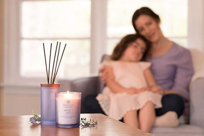 Chesapeake Bay Candle Scented Candle Serenity + Calm (Lavender Thyme) Coffee Table Home Décor