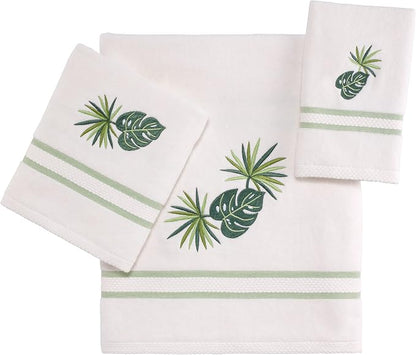 Avanti Linens - Bath Towel, Soft & Absorbent Cotton Towel (Viva Palm Collection)