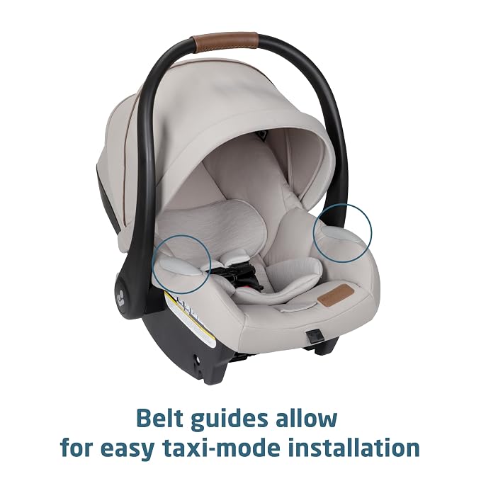 Maxi-Cosi Zelia 2 Luxe 5-in-1 Modular Travel System, New Hope Tan
