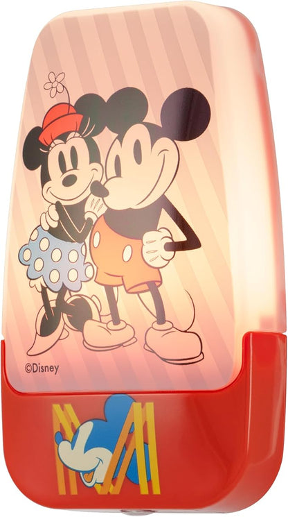 Disney Mickey and Minnie Night Light for Kids Plug in | LED Nightlight Plug Into Wall, Birthday Gift for Boy Girl Toddler Baby, Kids Room Bedroom Bathroom Nursery Essentials