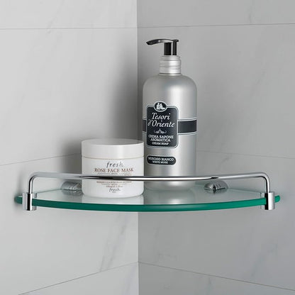 Kraus Elie Corner Bathroom Shelf, Chrome Finish, KEA-18846CH