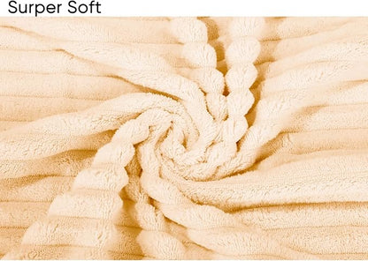 Luxury 2-Piece Quick-Dry Bath Towel Set 27.5X 55 Inches – Ultra Soft Microfiber for Bathroom, Bar, Pool, Gym & Travel – Elegant Twill Design