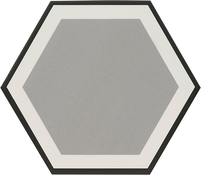 MSI Hexley Hive Hexagon Matte Porcelain Floor and Wall Tile Sample for Kitchen Backsplash, Accent Wall, and Shower