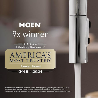 Moen 8413F05 M-DURA One-Handle Lavatory Faucet, Chrome