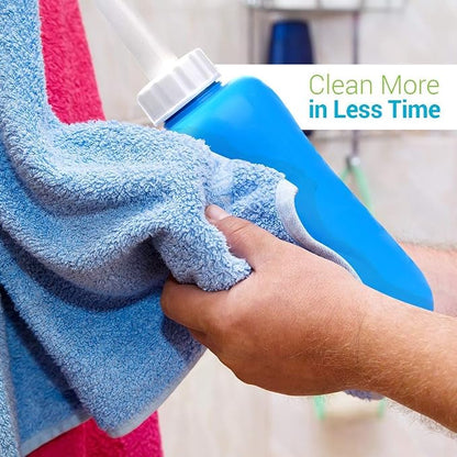 Butt Buddy Go - Portable Handheld Bidet & Fresh Water Bottle Sprayer (for Home, Travel, Outdoors | Retractable Nozzle, Soft-Squeeze Plastic, Large Volume | Stay Clean On-The-Go | Carry Bag Included)
