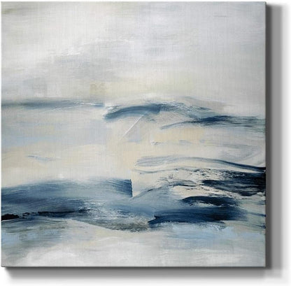 Renditions Gallery Adrift Wall Art, Premium Gallery Wrapped Canvas Decor, Ready to Hang, 40 in H x 40 in W, Made in America Print