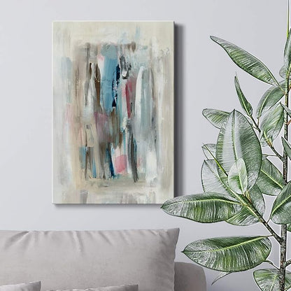 Renditions Gallery Canvas Wall Art Home Paintings & Prints Colorful Paint Splash Modern Abstract Wall Hanging Decorations Artwork for Bedroom Living Room Office Kitchen - 8"x12" LT02