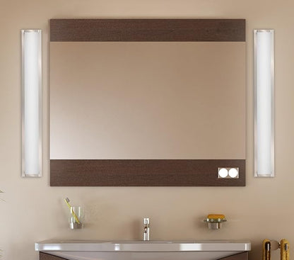 Lithonia Lighting Traditional Square 3K LED Vanity Light, 3-Foot, Brushed Nickel, 36-Inch