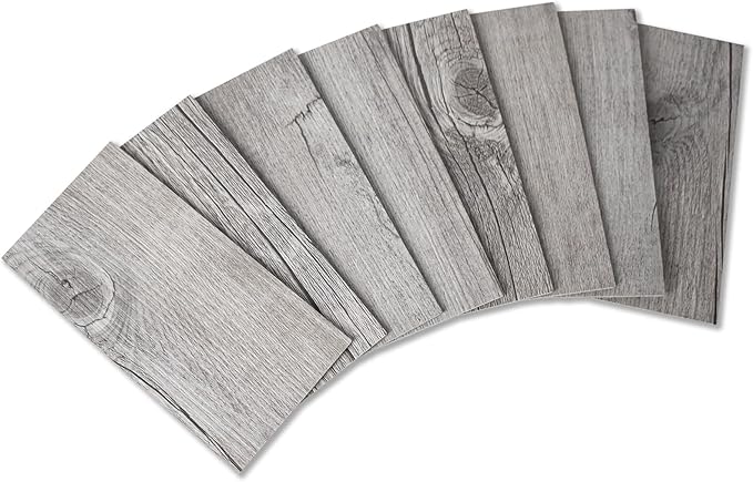 Yipscazo 2026 New Upgrade Peel and Stick backsplash 3 x 6 Inches, Backsplash Tile Peel and Stick Tile for Kitchen, Bathroom, Laundry Room, Fireplace(Brown Wood Rustic, 160 Pieces)