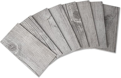 Yipscazo 2026 New Upgrade Peel and Stick backsplash 3 x 6 Inches, Backsplash Tile Peel and Stick Tile for Kitchen, Bathroom, Laundry Room, Fireplace(Brown Wood Rustic, 160 Pieces)
