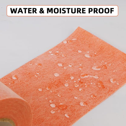 Professional Waterproof Membrane for Shower,5In x 50Ft(21 Sq Ft) | HDPE membrane for tile shower walls, floors, bathrooms and saunas; bonds with thin-set mortar for reliable installation