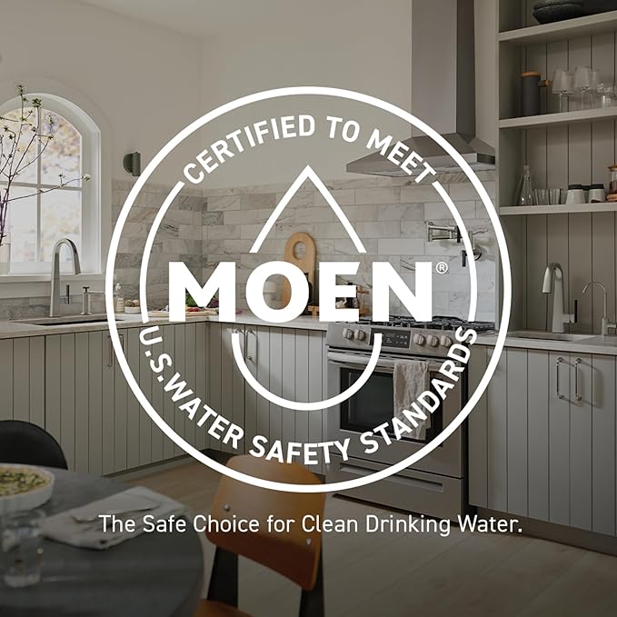 Moen Wynford Brushed Nickel One-Handle High-Arc Bathroom Faucet with Drain Assembly, 4500BN