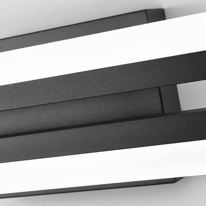 PRESDE 24 Inch LED Vanity Light Bar, Modern Black Bathroom Light Fixtures Over Mirror Dimmable