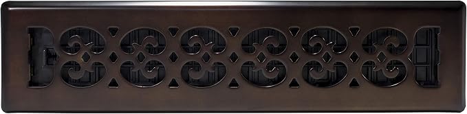 Decor Grates SPH214-RB Floor Register, 2x14, Rubbed Bronze Finish