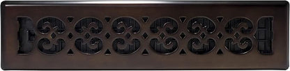 Decor Grates SPH214-RB Floor Register, 2x14, Rubbed Bronze Finish