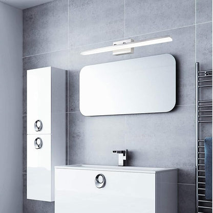 mirrea 36in Modern LED Vanity Light for Bathroom Lighting Dimmable 36w Chromed (Cold White 5000K)
