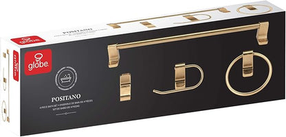 Globe Electric 51695 Positano Bath Set, Brass