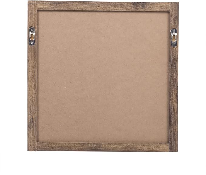 Kiera Grace Cubbi Floating Shelves, Modern Wall Mounted Shelves for Bedroom, Bathroom, Kitchen, Office,11.8", Brown, 1Pack