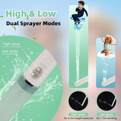 Hibbent Portable Bidet for Travel, High Pressure Handheld Electric Sprayer, Rechargeable Travel Bidet for Women & Men, Personal Hygiene Cleaning, Soothing Postpartum Care, perineal, Green