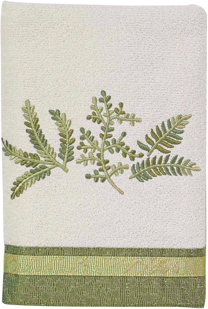 Avanti Linens Greenwood Hand Towel, Ivory,17372IVR