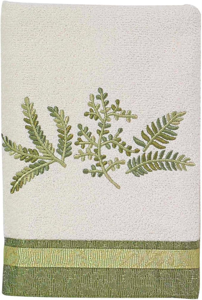 Avanti Linens Greenwood Hand Towel, Ivory,17372IVR