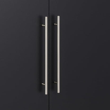Prepac HangUps 30" Upper Garage Cabinet, Bathroom Cabinet Wall Mount, Ideal for Garage, Kitchen and Laundry Organization 30" W x 24" H x 16" D, Black